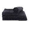 TOALLA DUCHA NEGRO GR.580/M2 MODELO BRILLANTE 70X140CM