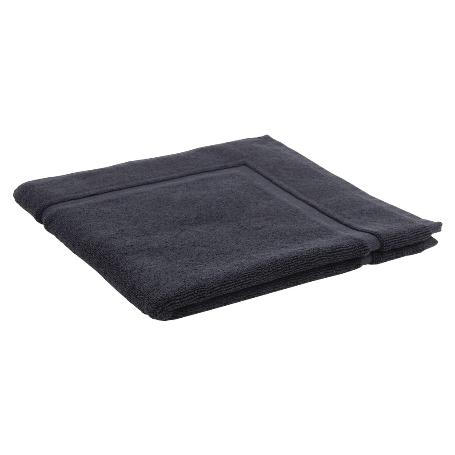 ALFOMBRA BAÑO NEGRO GR.1000 MODELO BRILLANTE 60X60CM