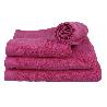 TOALLA BAÑO FUCSIA GR.580/M2 MODELO PRIMAVERA 100X150