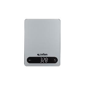BÁSCULA DE COCINA DIGITAL 10 KG COLOR GRIS