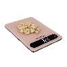 BÁSCULA DE COCINA DIGITAL 10 KG COLOR NARANJA NUDE