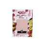 BÁSCULA DE COCINA DIGITAL 10 KG COLOR NARANJA NUDE