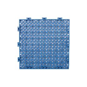 SET DE 4 UDS. LOSETA ALVEOLADA AZUL DE PVC 33 X 33 X 2 CM