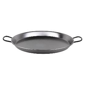 PAELLERA ACERO PULIDA Ø34CM