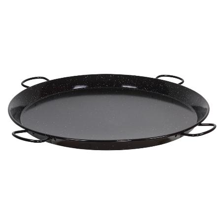 PAELLERA ACERO ESMALTADA Ø80CM (4 ASAS)