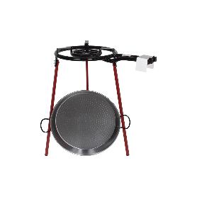 KIT PAELLERA 46CM+QUEMADOR 40CM+ PATAS