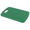TABLA CORTE CON ASA VERDE 34X24X1.5CM MODELO CHIPS