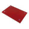 TABLA CORTE  ROJO 50X30X1.5CM MODELO BRESA