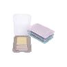 PACK DE 4  PORTAEMBUTIDOS APILABLE CREMA, AZUL, VERDE, NUDE 25 X 17 X 3 CM