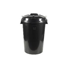 CUBO DE BASURA CON ASAS METÁLICAS 100 L