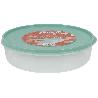 FIAMBRERA TORTILLA REDONDA VERDE  24.5X6.5CM VENTA UNITARIA