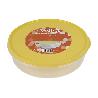 FIAMBRERA TORTILLA REDONDA AMARILLO  24.5X6.5CM   CAJA 6 UNID.