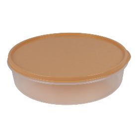 FIAMBRERA TORTILLA REDONDA NARANJA   24.5X6.5CM   CAJA 6 UNID.