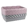 ARENERO PARA GATOS COLOR GRIS 47 X 31 X 11 CM   CAJA 6 UNID.