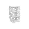 VERDULERO BLANCO 3 CESTAS  62X39X32 CM