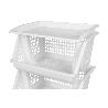 VERDULERO BLANCO 3 CESTAS  62X39X32 CM
