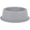 COMEDERO REDONDO  GRIS CLARO 24.5X7.5 CM   CAJA 6 UNID.