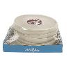PLATO BEIGE 20CM MODELO NARA 850ML   CAJA 6 UNID.
