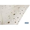 ALFOMBRA ANTIDESLIZANTE CON VENTOSAS  BAÑERA/DUCHA BLANCO 53 X 53 CM