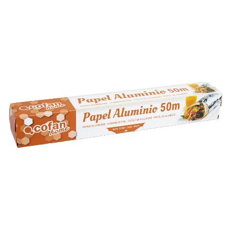 PAPEL ALUMINIO DOMÉSTICO 50M