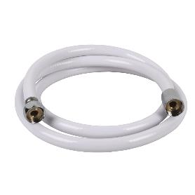 FLEXO DUCHA PVC/LATÓN COLOR BLANCO 1,5M