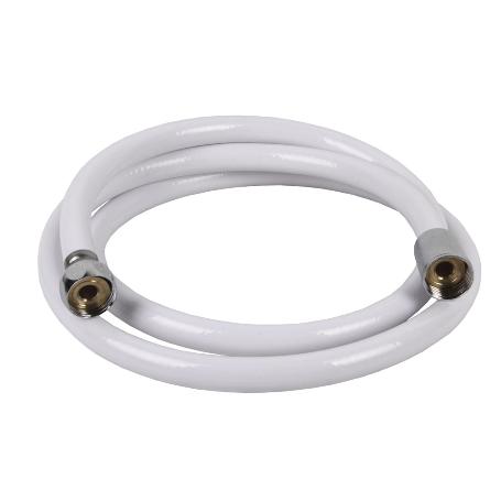 FLEXO DUCHA PVC/LATÓN COLOR BLANCO 1,5M