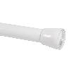 BARRA CORTINA EXTENSIBLE (PRESIÓN) WHITE 91-137 CM