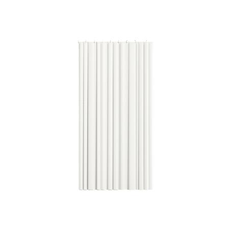 CORTINA DE BAÑO BLANCA  POLIÉSTER COLORES 140X200