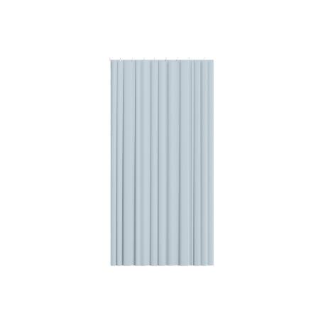 CORTINA DE BAÑO AZUL  POLIÉSTER COLORES 140X200