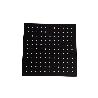 CABEZAL DE DUCHA CUADRADO EXTRAFINO DE ACERO INOXIDABLE 304 NEGRO MATE 24,5 X 24,5 CM