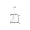PARRILLA DOBLE INOX 400 X 400MM