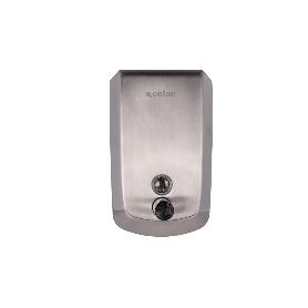 DOSIFICADOR DE JABON EN ACERO INOXIDABLE 304 CEPILLADO 1000 ML 12.6 X 6 X 20.3CM