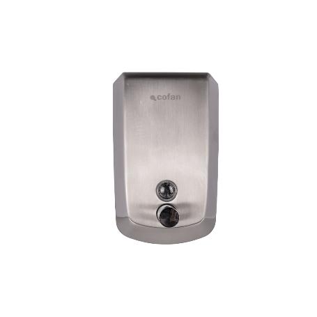 DOSIFICADOR DE JABON EN ACERO INOXIDABLE 304 CEPILLADO 1000 ML 12.6 X 6 X 20.3CM