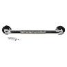 BARRA DE APOYO RECTA ANTIDESLIZANTE DE ACERO INOXIDABLE 304 (30 X 2.5 CM)
