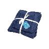 JUEGO DE 3  TOALLAS AZUL MARINO 580 G/M2 GAMA MARIN 30X50  50X100  70X140 CM
