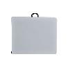 MESA PLEGABLE RECTANGULAR BLANCA CON BLOQUEO DE SEGURIDAD 180X70X72 CM