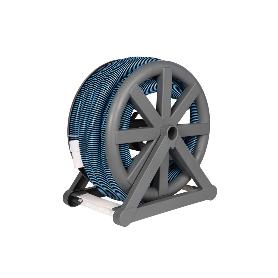 ENROLLADOR MANGUERA EVA 13 M X 38 MM PARA PISCINAS 480 X 320 X 520 MM