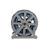 ENROLLADOR MANGUERA EVA 13 M X 38 MM PARA PISCINAS 480 X 320 X 520 MM