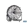VENTILADOR INDUSTRIAL DE SUELO  NEGRO CON 3 VELOCIDADES Ø60 CM 250 W