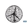 VENTILADOR INDUSTRIAL DE PARED NEGRO Ø75 CM 200 W