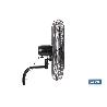 VENTILADOR INDUSTRIAL DE PARED NEGRO Ø75 CM 200 W