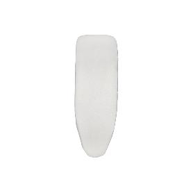 FUNDA ACOLCHADA PARA TABLA DE PLANCHAR 135 X 53 CM  GRIS METALIZADO