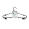 PACK DE 6 PERCHAS GRIS CLARO 38 X 18 CM