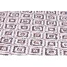 ROLLO DE ALFOMBRA EN CUADROS CROCHET 50% ALGODÓN 50% POLIÉSTER 50 CM X 15 M
