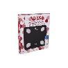 BÁSCULA DE BAÑO DIGITAL NEGRA CON PANTALLA LCD USB MEDICIÓN IMC DE GRASA VISCERAL 30 X 26.5 X 2,2 CM