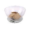 BÁSCULA DE COCINA DIGITAL CON CUENCO DE CAPACIDAD 3,8 L 10 KILOS 25,5 X 14 CM