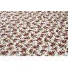 ROLLO MANTEL ANTIMANCHAS RESINADO 50% ALGODON/50% POLIESTER. ROSAS 1,40 X 25 M