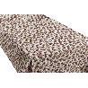 ROLLO MANTEL ANTIMANCHAS RESINADO 50% ALGODON/50% POLIESTER. ROSAS 1,40 X 25 M
