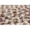 ROLLO MANTEL ANTIMANCHAS RESINADO 50% ALGODON/50% POLIESTER. ROSAS 1,40 X 25 M