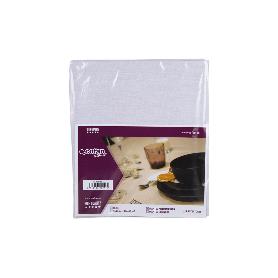 MANTEL ANTIMANCHAS ESTERILLA GRIS   1,40 X 1,40